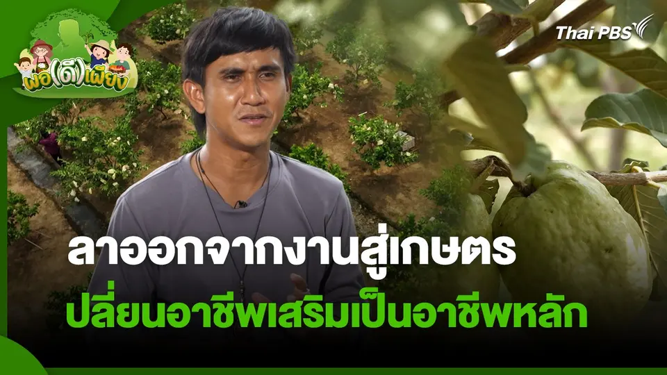 พอดีพอเพียง : ลาออกจากงานสู่เกษตรกร เปลี่ยนอาชีพเสริมเป็นอาชีพหลัก