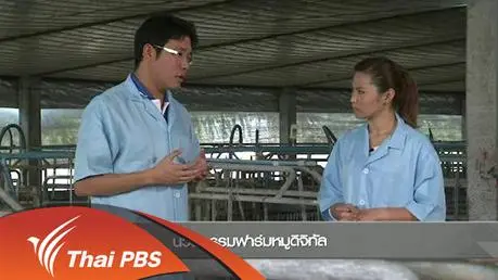 นวัตกรรมฟาร์มหมูดิจิทัล