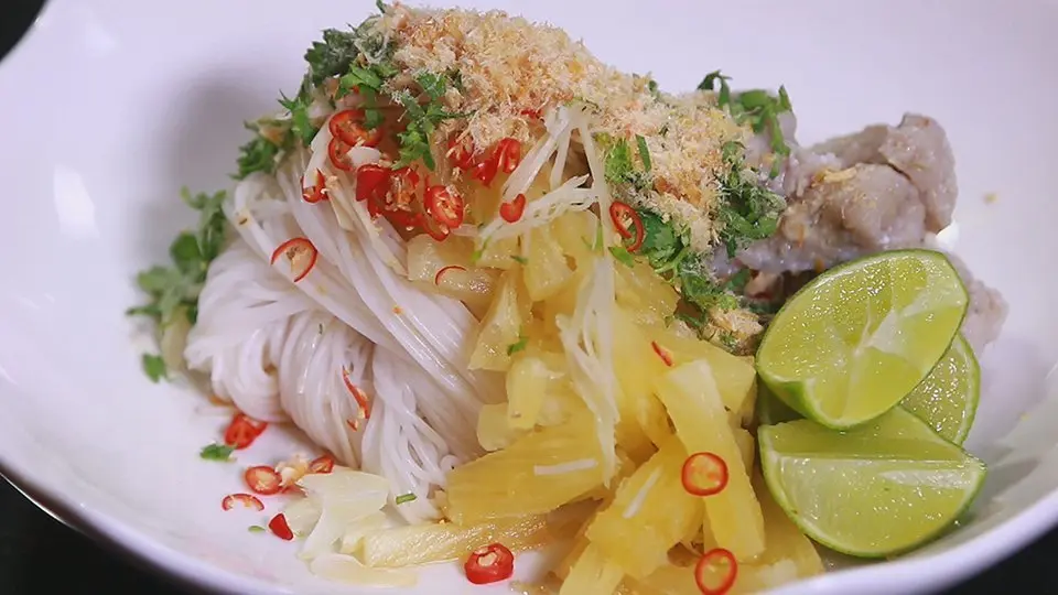 ขนมจีนอาหารเส้นจากเมล็ดข้าว