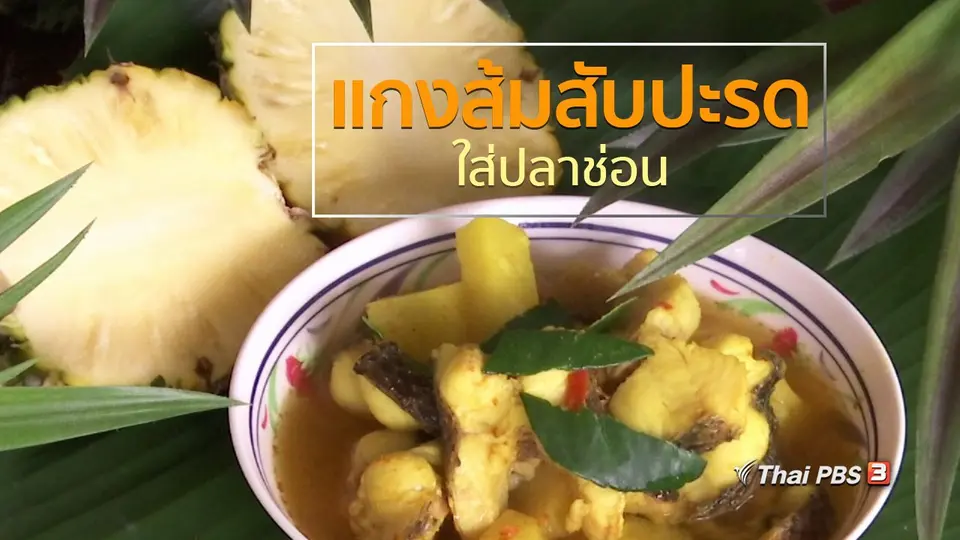 วิถีทั่วไทย : แกงส้มสับปะรดใส่ปลาช่อน