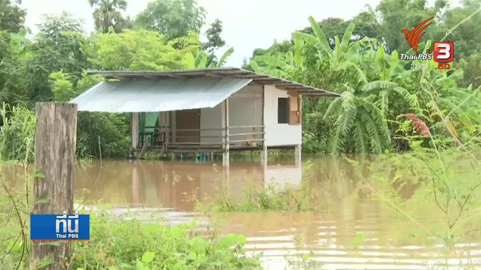 ระดับน้ำโขงใน จ.นครพนมเพิ่มสูงสุดในรอบ 10 ปี
