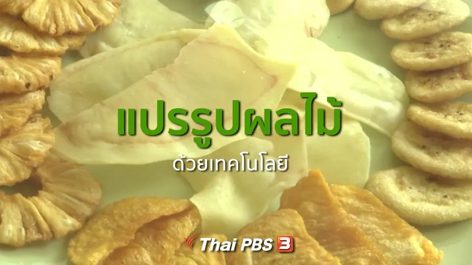 อาชีพทั่วไทย :  แปรรูปผลไม้ด้วยเทคโนโลยี จ.จันทบุรี