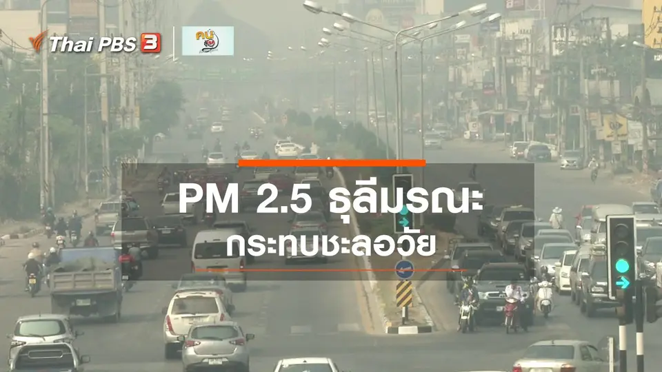 รู้สู้โรค : PM 2.5 ธุลีมรณะ กระทบชะลอวัย