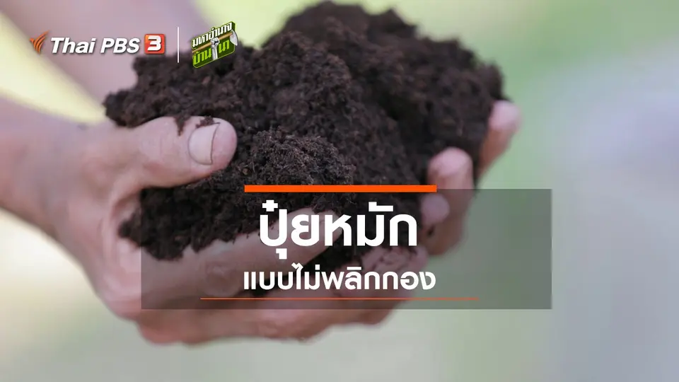 ​สูตรลับฉบับบ้านนา : ปุ๋ยหมักแบบไม่พลิกกอง