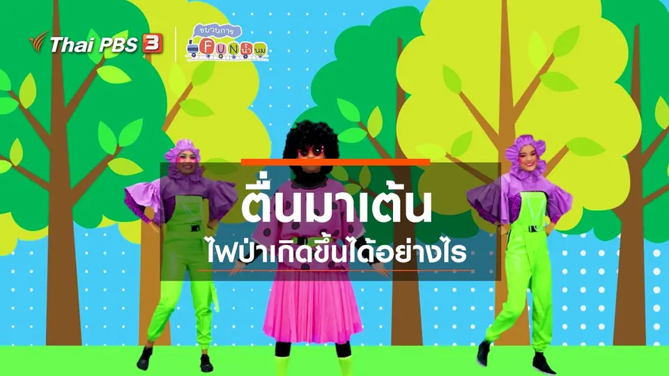 ​ตื่นมาเต้น : ไฟป่าเกิดขึ้นได้อย่างไร