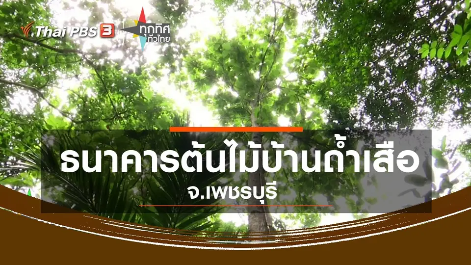 ธนาคารต้นไม้บ้านถ้ำเสือ จ.เพชรบุรี
