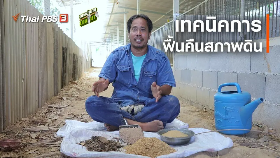 สูตรลับฉบับบ้านนา : เทคนิคการฟื้นคืนสภาพดิน