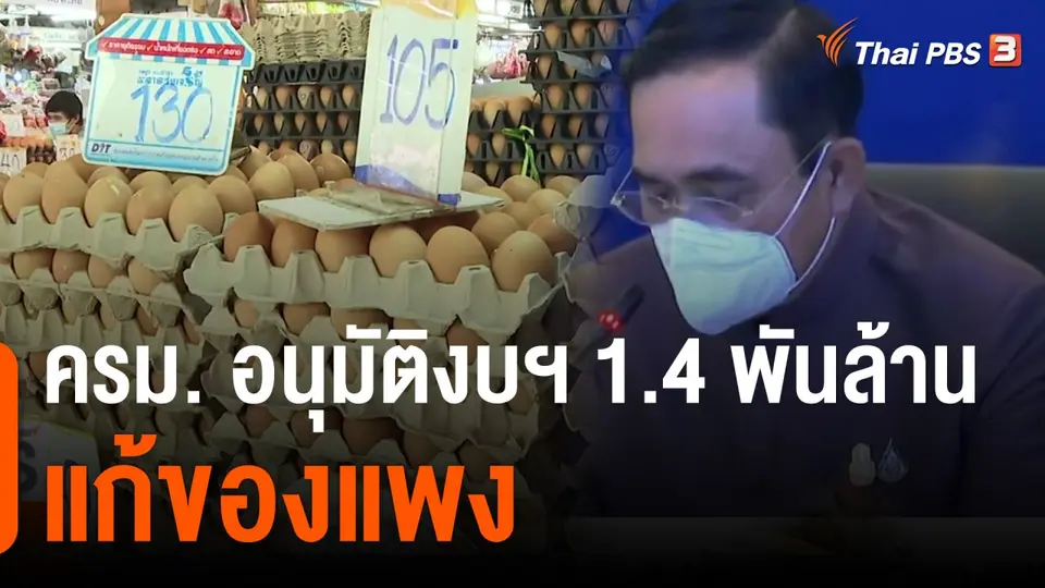 ครม.อนุมัติงบฯ 1.4 พันล้าน แก้ของแพง