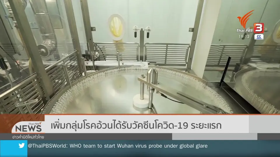 เพิ่มกลุ่มโรคอ้วนได้รับวัคซีนโควิด-19 ระยะแรก