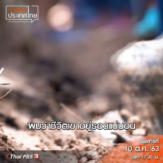 ถ้ามีพื้นฐานด้านการเกษตรไม่ต้องกลัวอดตาย