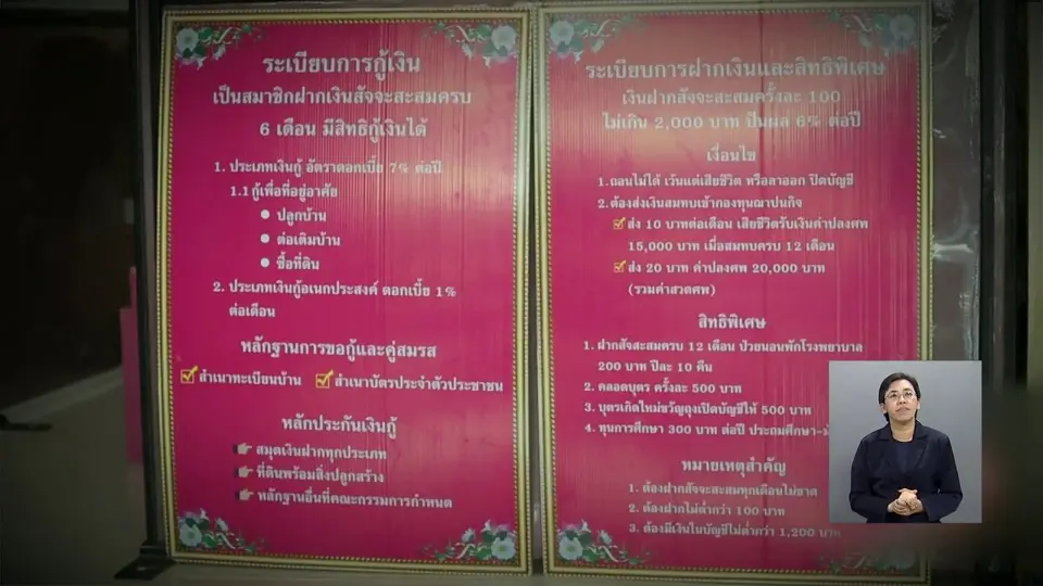 แสงจากพ่อ สู่ความยั่งยืน : หมู่บ้านออมสัจจะ