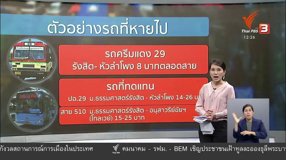 ​วัคซีนเศรษฐกิจ : ไม่มีคนจนในแผนปรังปรุงรถเมล์ ?