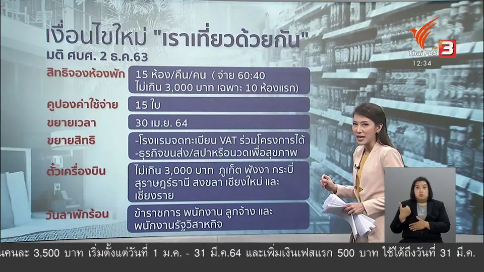 วัคซีนเศรษฐกิจ : ทิ้งทวนท้ายปีมาตรการ "ท่องเที่ยว"