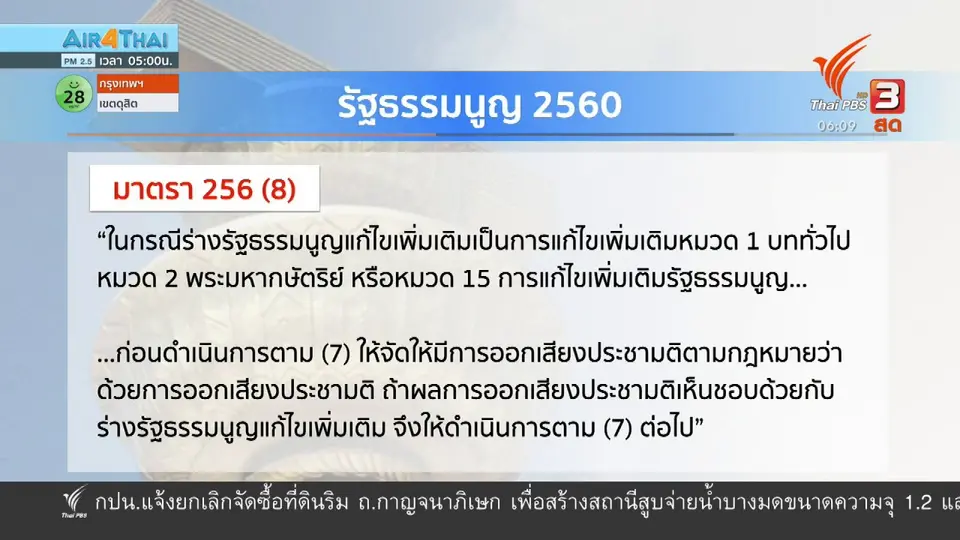 ​มุม(การ)เมือง : ประชุมล่ม กมธ.แก้ รธน. ปมมาตรา 256