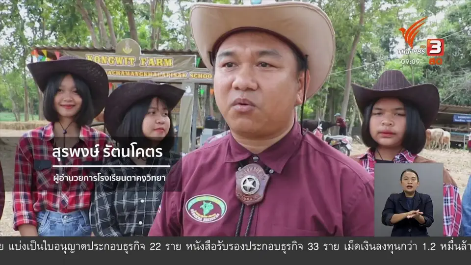 แสงจากพ่อ สู่ความยั่งยืน : โรงเรียนต้นแบบ สร้างพื้นฐานความมั่นคงทางอาชีพ
