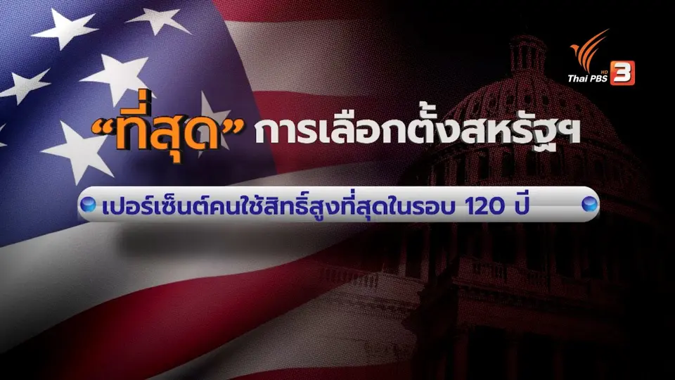 เลือกตั้งสหรัฐฯ ประวัติศาสตร์หน้าใหม่การเมืองอเมริกัน