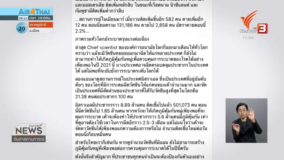 แพทย์เตือนปรับตัวรับโควิด-19 ระยะยาว