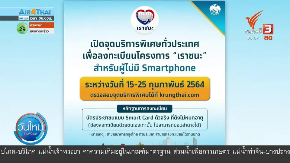 กินอยู่รู้รอบ : คลังสรุปยอดลงทะเบียน "เราชนะ" 11 ล้านคน