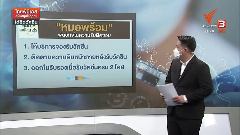 ศบค. ชะลอจองวัคซีนผ่านหมอพร้อม