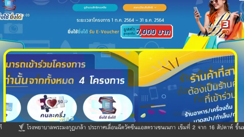 กินอยู่รู้รอบ : ผู้ค้าระบุหวัง "คนละครึ่ง" ช่วยเพิ่มยอดขาย