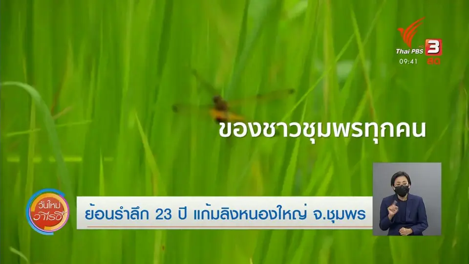 วันใหม่วาไรตี้ : ย้อนรำลึก 23 ปี แก้มลิงหนองใหญ่ จ.ชุมพร