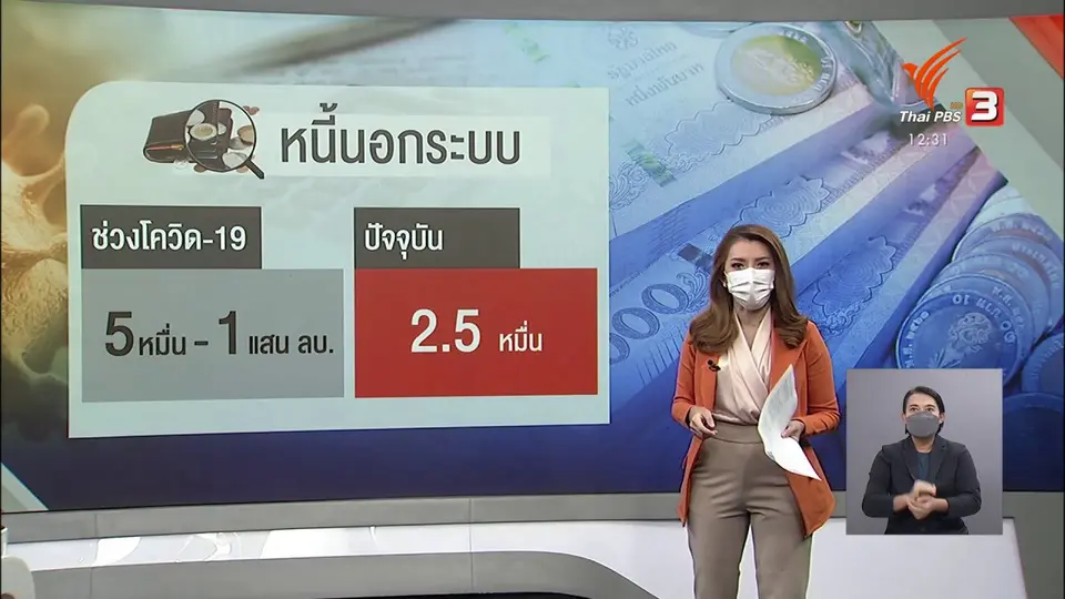 ​จับสัญญาณเศรษฐกิจ : เศรษฐกิจซบเซา หนี้นอกระบบเพิ่ม