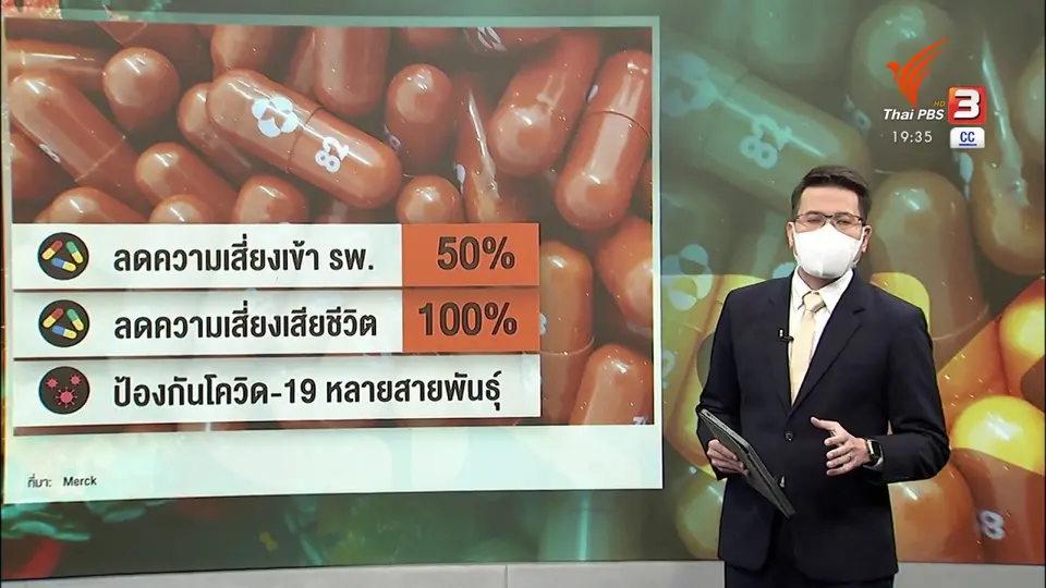 ​วิเคราะห์สถานการณ์ต่างประเทศ : "โมลนูพิราเวียร์" ตัวเปลี่ยนเกมรับมือโควิด-19