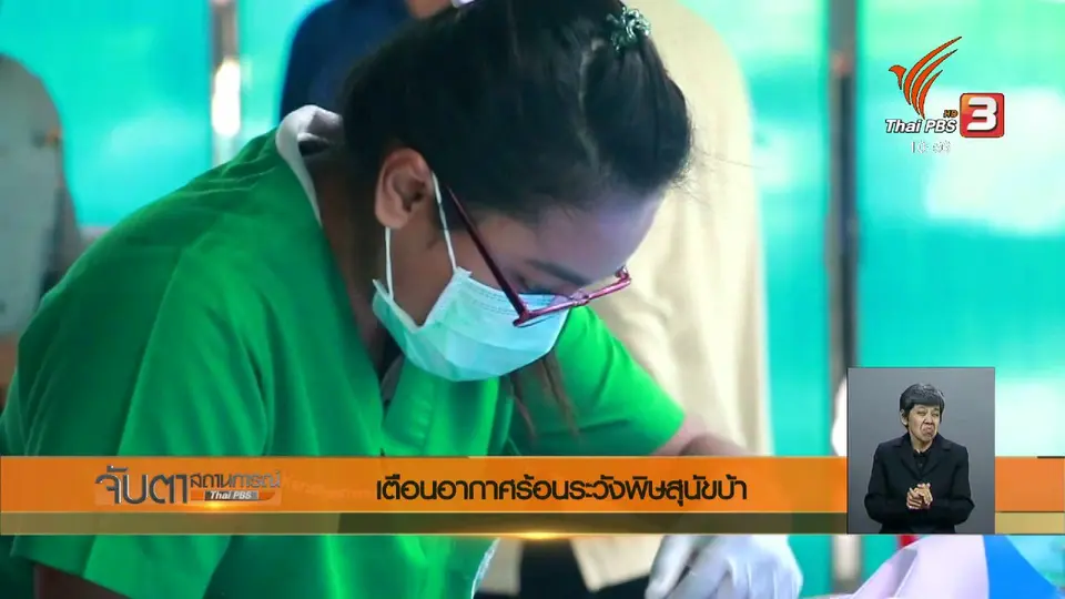 เตือนอากาศร้อนระวังพิษสุนัขบ้า