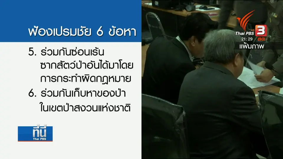 อัยการแจ้ง 6 ข้อหา "เปรมชัย"