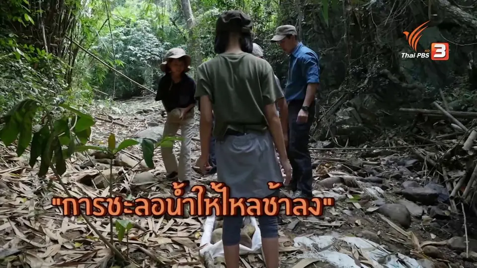 คิดส์เรียนรู้ : ฝายชะลอน้ำ