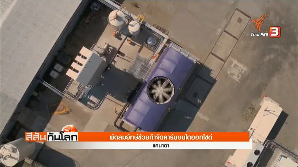 พัดลมยักษ์ช่วยกำจัดคาร์บอนไดออกไซด์