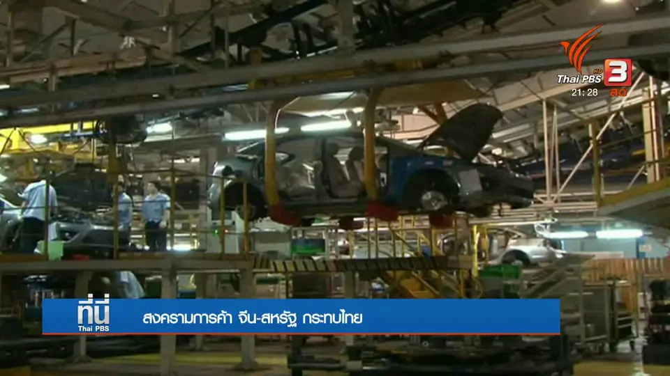 สงครามการค้า จีน-สหรัฐ กระทบไทย