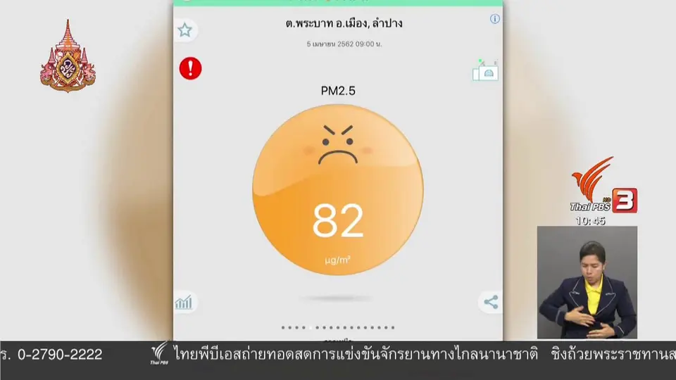 9 จังหวัดภาคเหนือตอนบน คุณภาพอากาศเกินค่ามาตรฐาน