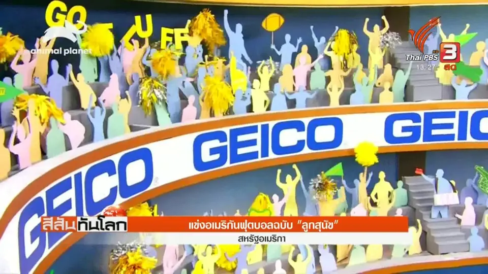 แข่งอเมริกันฟุตบอลฉบับ "ลูกสุนัข"