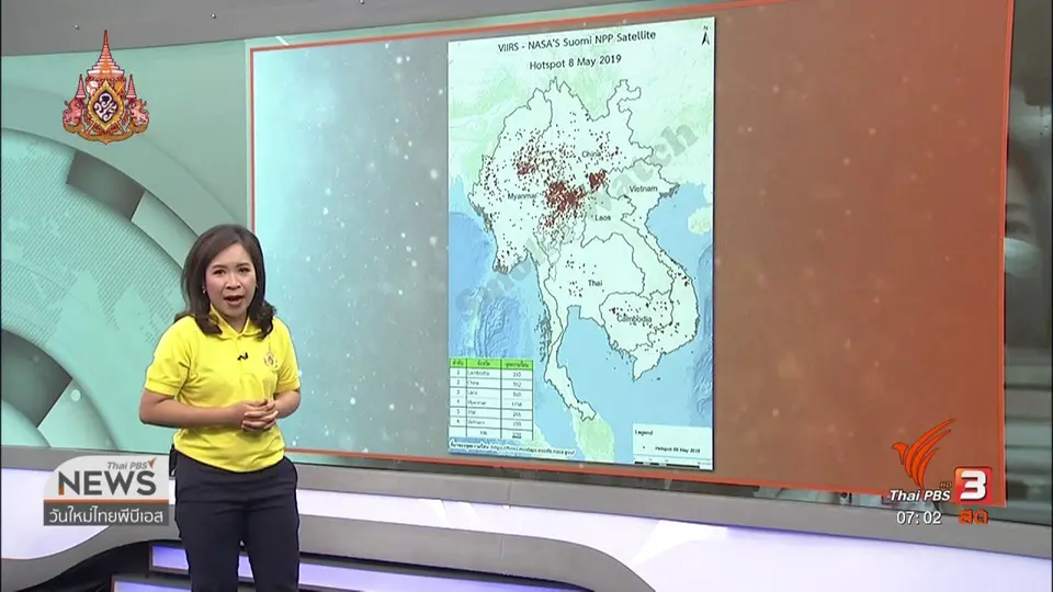 ทวงคืนอากาศบริสุทธิ์ : ค่าฝุ่นเชียงรายยัง​เกินมาตรฐาน