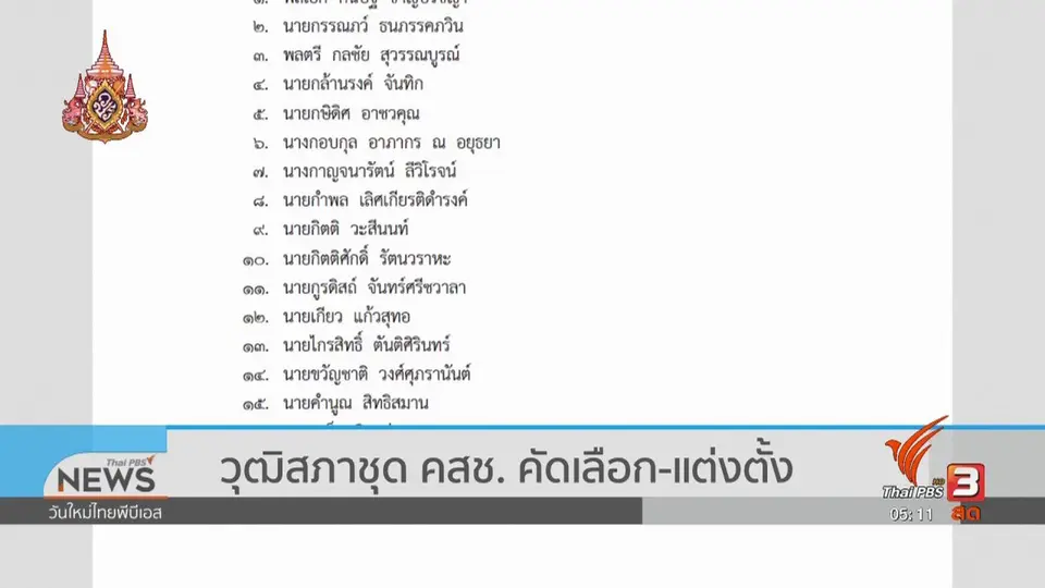 วุฒิสภาชุด คสช. คัดเลือก - แต่งตั้ง