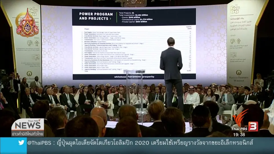 ​วิเคราะห์สถานการณ์ต่างประเทศ : สหรัฐฯ ผลักดันแผนสันติภาพยิว - ปาเลสไตน์