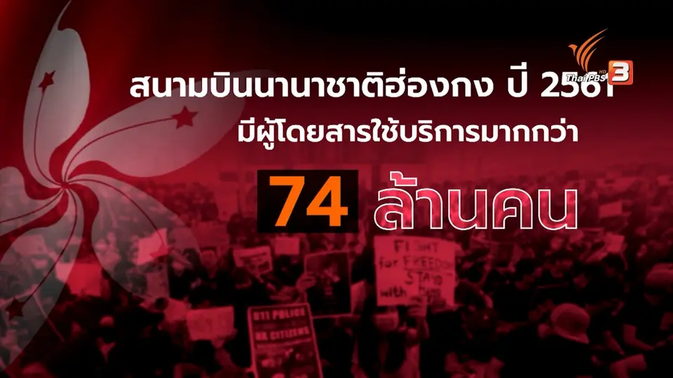 ปิดสนามบินฮ่องกง สะเทือนเศรษฐกิจ