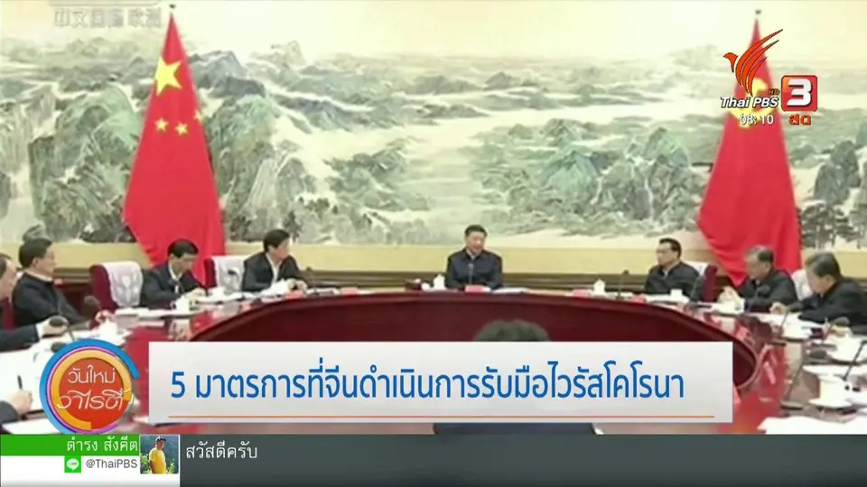 จับตาข่าวเด่น : 5 มาตรการที่จีนดำเนินการรับมือไวรัสโคโรนา
