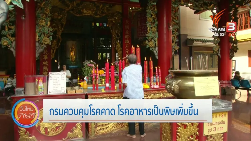 จับตาข่าวเด่น : โรคอาหารเป็นพิษเพิ่มขึ้น ในช่วงเทศกาลตรุษจีน