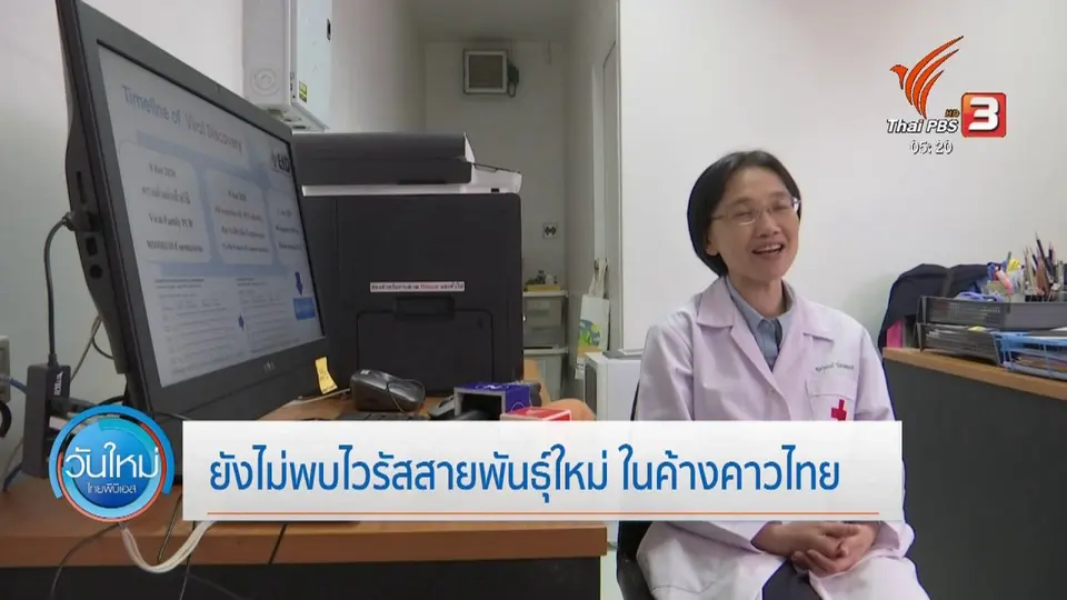 ยังไม่พบไวรัสสายพันธุ์ใหม่ ในค้างคาวไทย