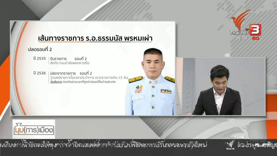 มุม(การ)เมือง : "ร.อ.ธรรมนัส" หลังพิงเชือก? ถูกสื่อต่างชาติเปิดข้อมูลเพิ่ม