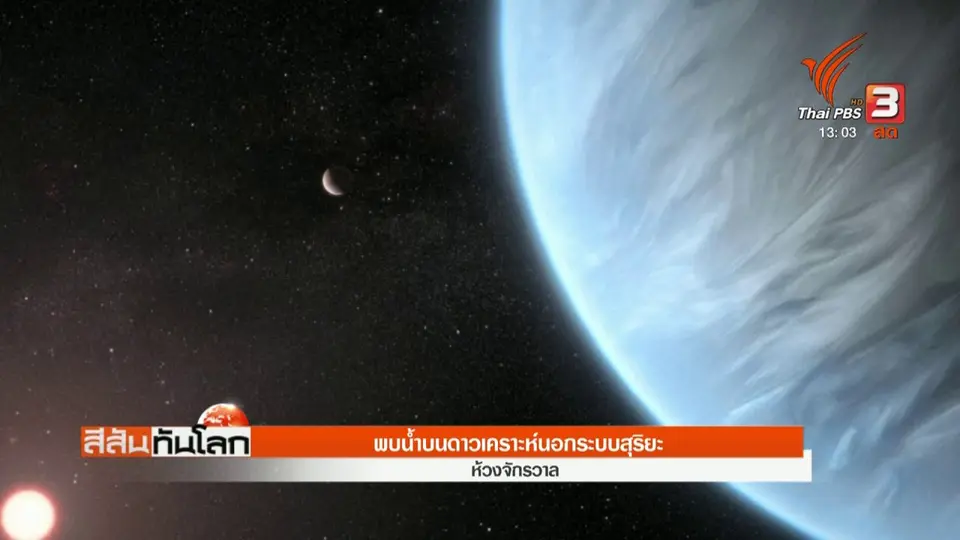​พบน้ำบนดาวเคราะห์นอกระบบสุริยะ
