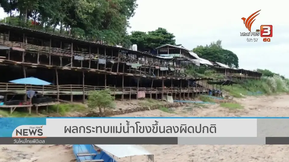 ส่องความเสี่ยง : ผลกระทบแม่น้ำโขงขึ้นลงผิดปกติ