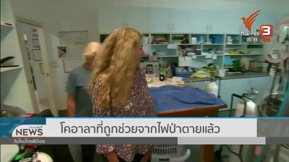 ​โคอาลาที่ถูกช่วยจากไฟป่าตายแล้ว