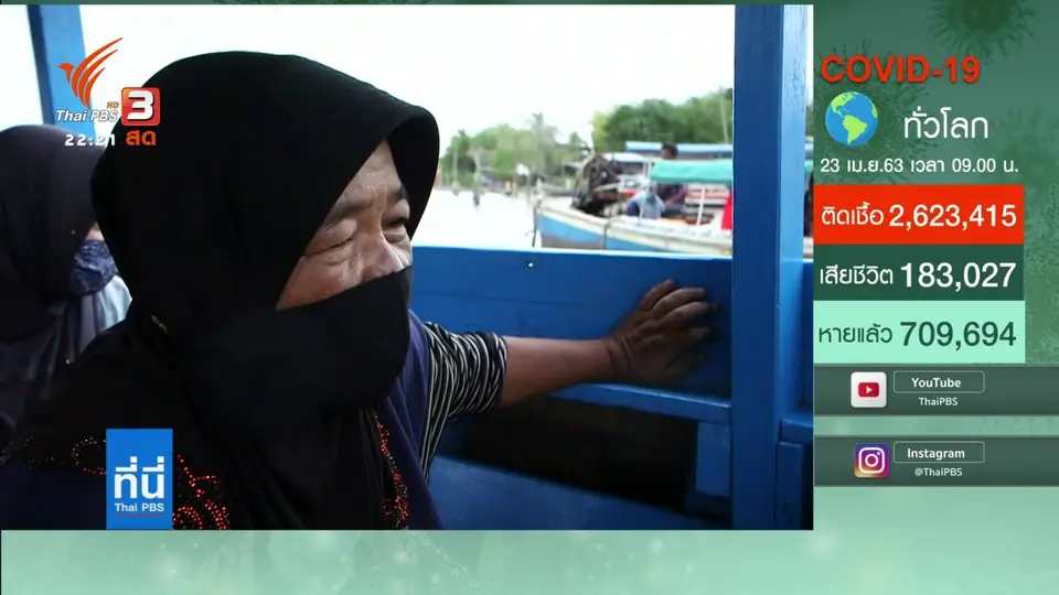 ชาวมุสลิมพรมแดนไทย - มาเลเซีย ซื้อของรับเดือนรอมฎอน