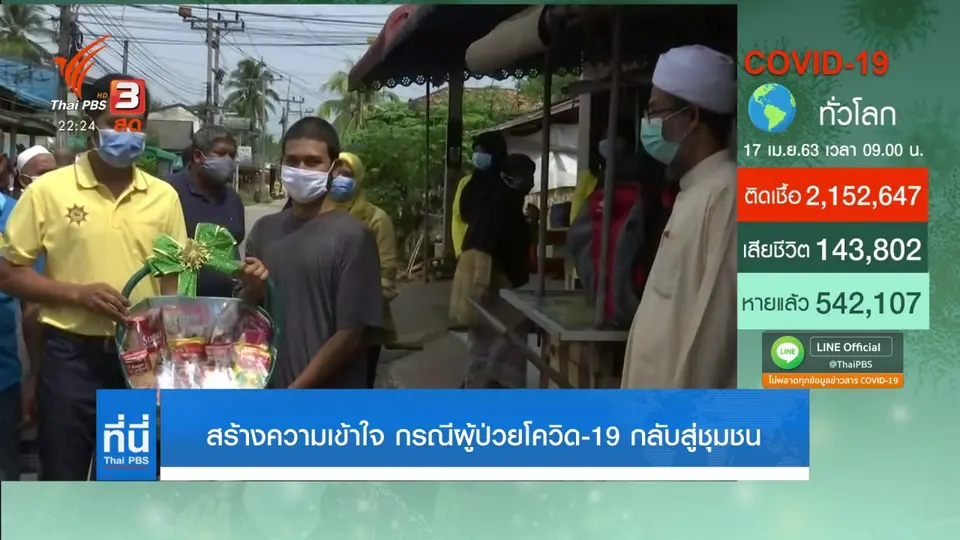 สร้างความเข้าใจ กรณีผู้ป่วยโควิด-19 กลับสู่ชุมชน