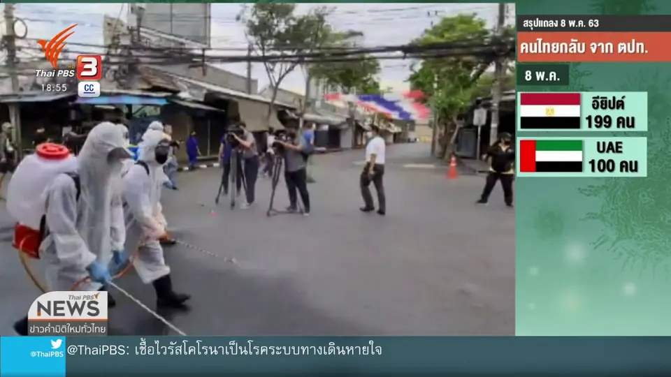 ทำความสะอาดเตรียมเปิดตลาดนัดสวนจตุจักร 9 พ.ค.