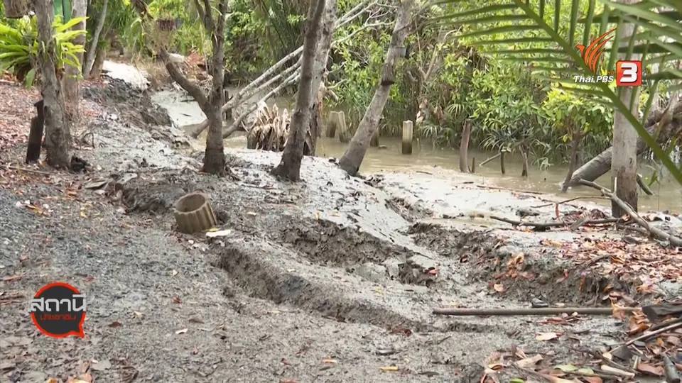 ​สถานีร้องเรียน : ร้องเยียวยาตลิ่งทรุด ริมแม่น้ำบางปะกง จ.ฉะเชิงเทรา