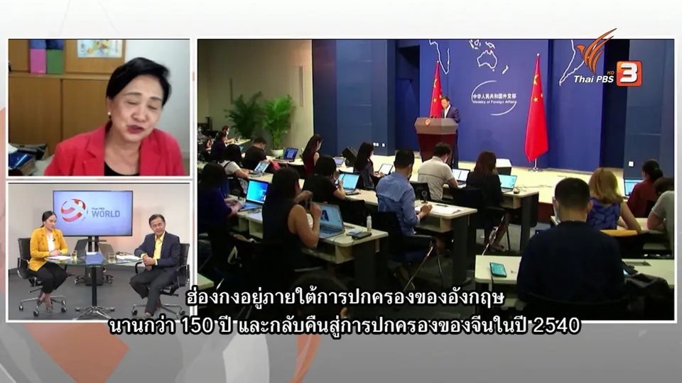 Thai PBS World คุยกับนักเคลื่อนไหวในฮ่องกง หลังจีนใช้กฎหมายความมั่นคง